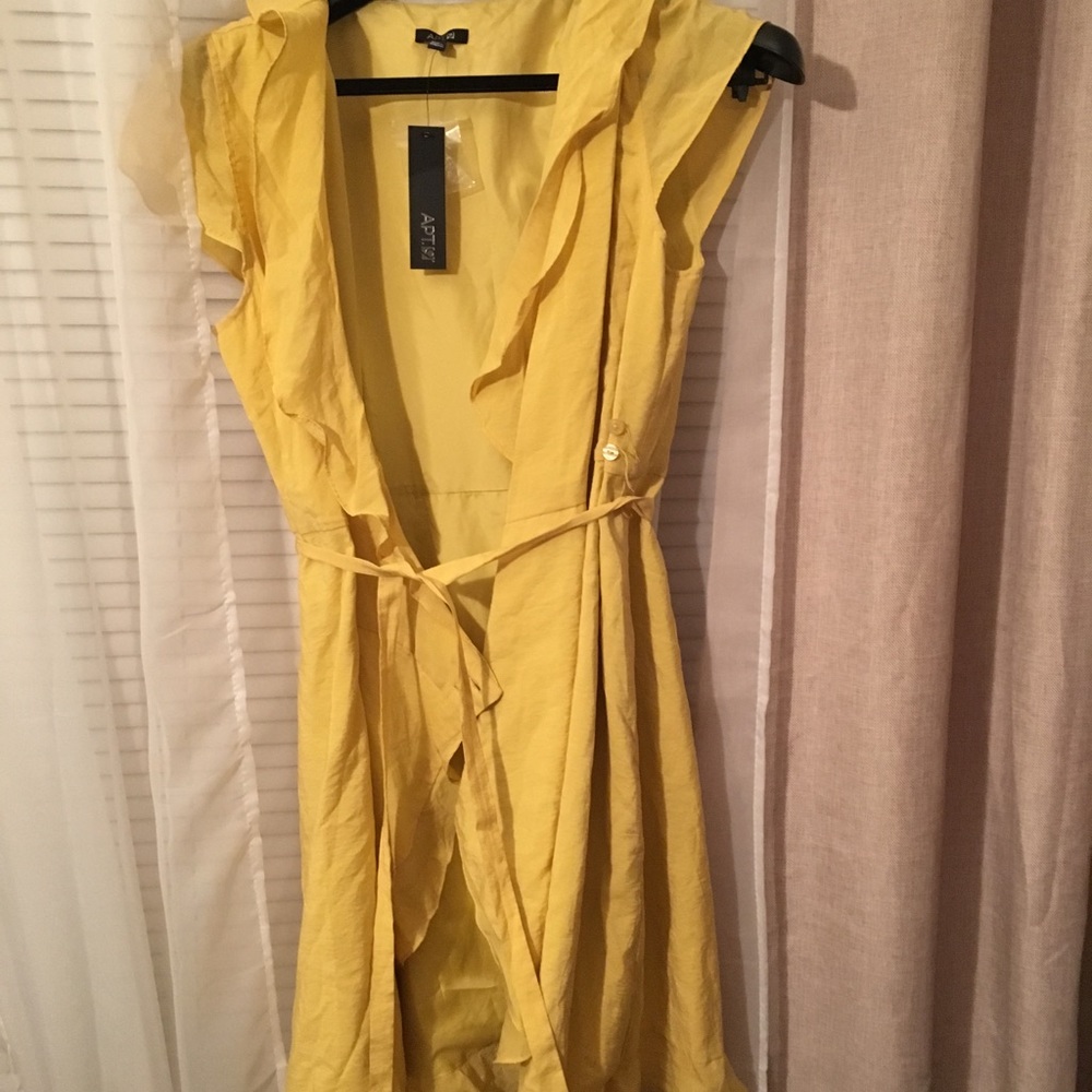 Swing yellow dress